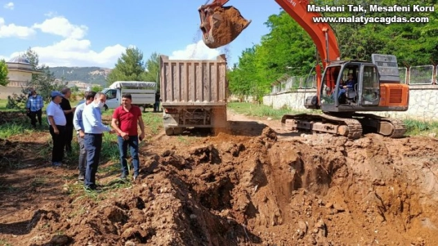 Kuşaklama kanalında ilk kepçe vuruldu