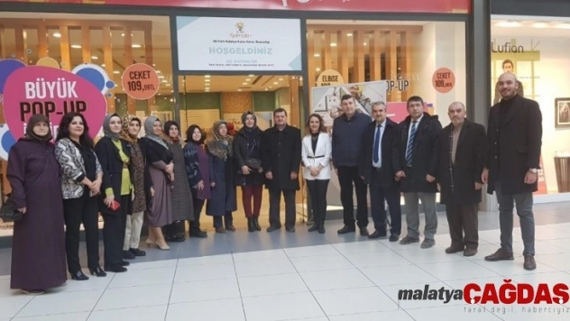 Kütahya'da 'AK kadınlar yerli üretir, milli tüketir, ekonomiye destek verir' etkinliği