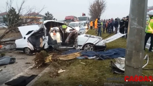 Kütahya'daki trafik kazasında acı tesadüf