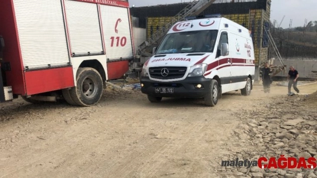 Kuzey Marmara Otoyolu inşaatında çöken iskeleden düşen işçi öldü