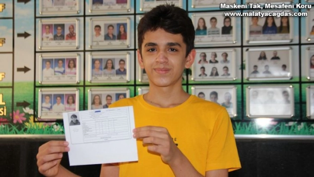 LGS birincisi Adıyaman'dan