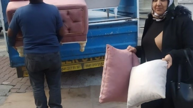 Maddi durumu zayıf ailelere yardım yapıldı