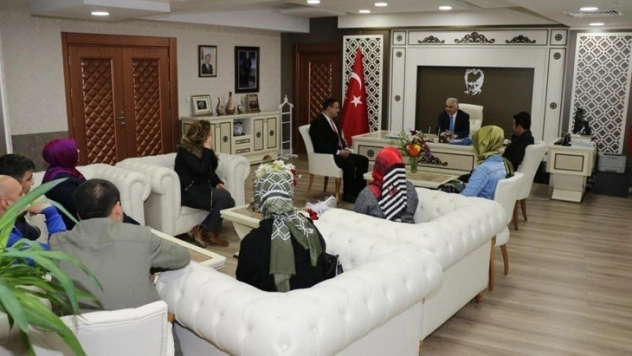 MAGEF'den İl Emniyet Müdürüne Polis Haftası ziyareti