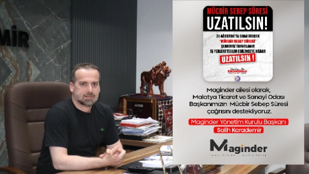 MAGİNDER'den Ticaret Sanayi Odasına Destek