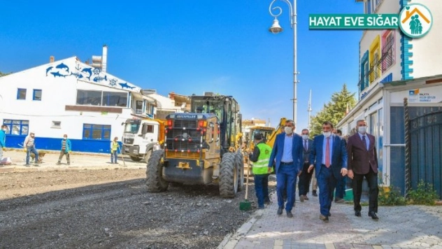 Malatya Büyükşehir Belediye Başkanı Gürkan inceleme yaptı