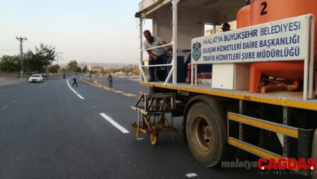 42 yaya geçiş alanında düzenleme yaptı