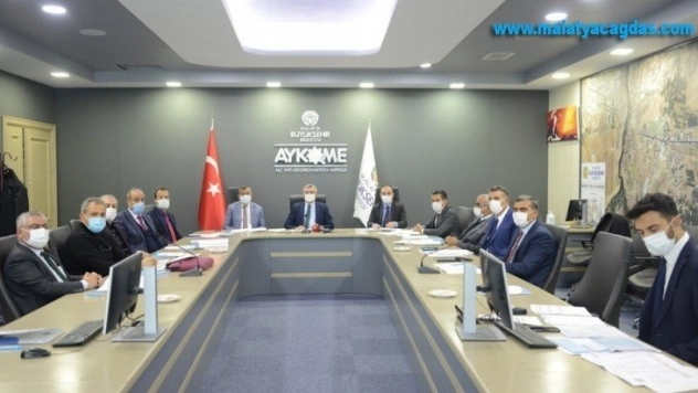 Karla mücadele toplantısı gerçekleştirildi