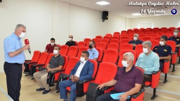 Pazar yerleri yangın güvenliği toplantısı