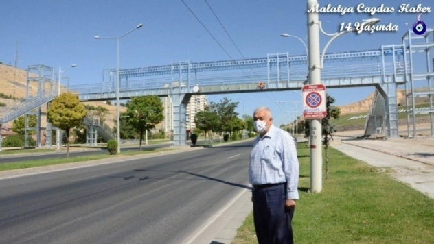 Çöşnük'e üst geçit kazandırılıyor