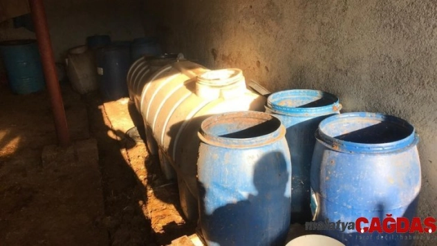 2 ton kaçak alkol ele geçirildi