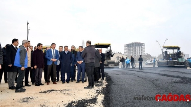 Malatya'da bağlantı yolu tamamlandı