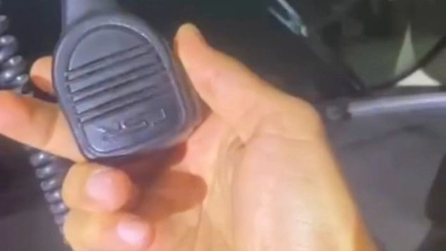 Çakarlı araç 30 gün trafikten men edildi