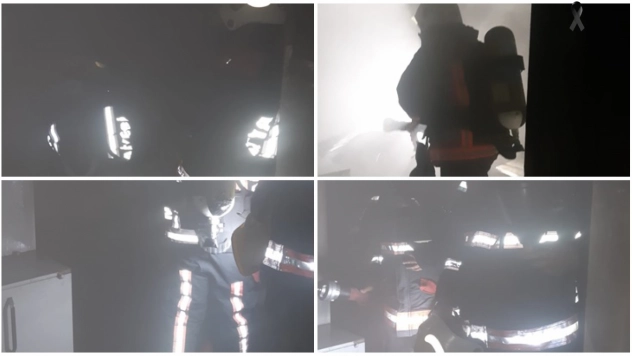 Malatya'da Ev Yangını