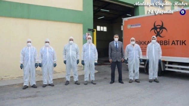 Her gün 4 ton tıbbi atık toplanıyor