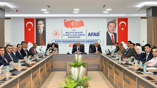Malatya'da İl Afet Koordinasyon toplantısı gerçekleştirildi