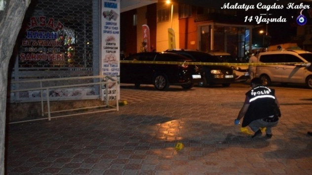 İş yerine silahlı saldırı: 1 yaralı