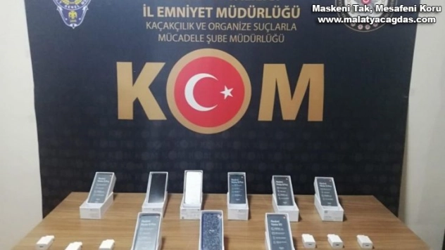 Malatya'da kaçakçılık operasyonları