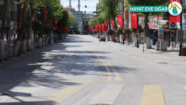 Sısıtlamanın 4'ncü gününde de sessizlik hakim