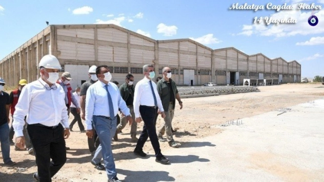 Malatya'da Kızılay'ın fabrikaları bu yıl hizmete girecek