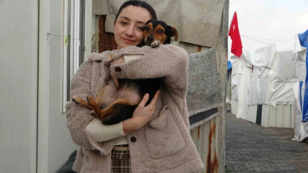 Malatya'da konteyner kentin Boncuk'u milyonların sevgilisi oldu