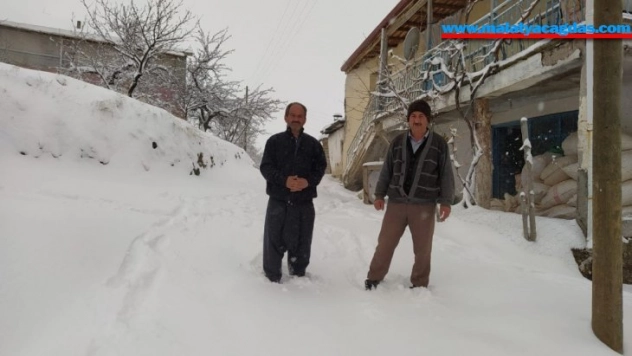 Mart ayında yoğun kar yağışı