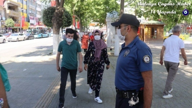 Maskesiz sokağa çıkanlara ceza