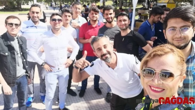 Polislerden el ele güvenli geleceğe projesi