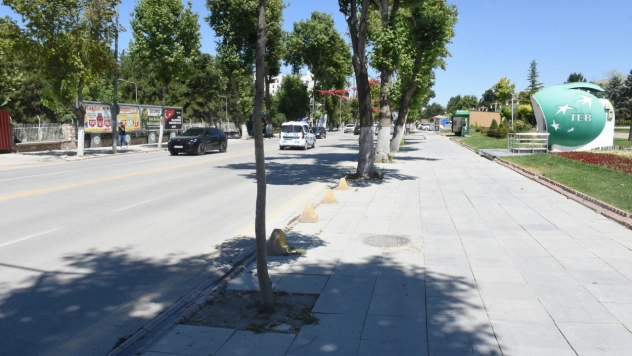 Malatya'da Sıcak Hava Caddeleri Boşalttı