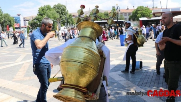 Malatya'da sıcaklar bunaltıyor