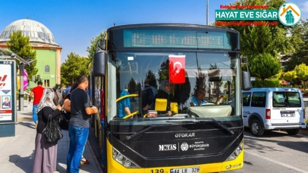 Malatya'da toplu taşıma güzergahlarında değişiklik yapıldı