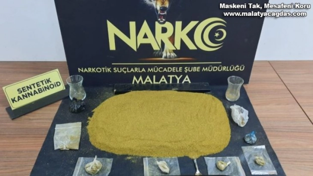 Malatya'da torbacı operasyonu: 2 tutuklama