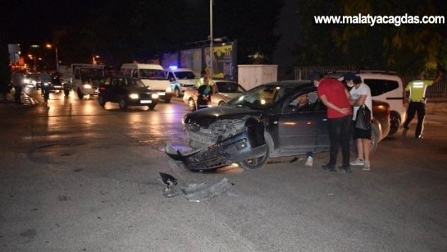 Trafik kazası : 1 yaralı