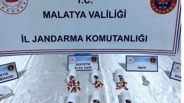 Malatya'da uyuşturucu operasyonu