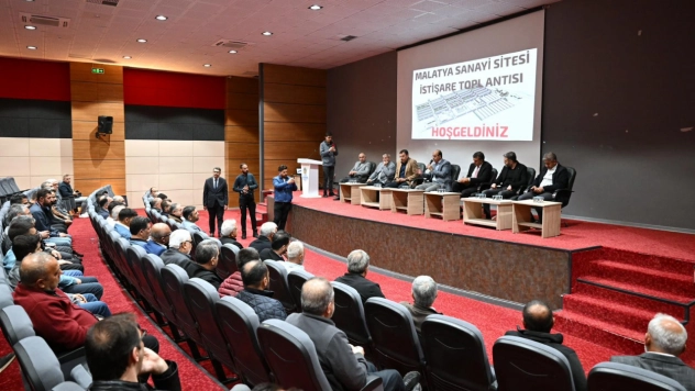 Malatya Sanayi Sitesi İstişare Toplantısı