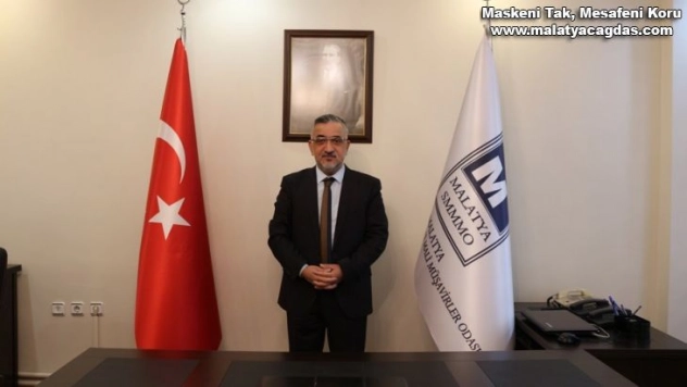 Malatya SMMMO'da bayrak değişimi