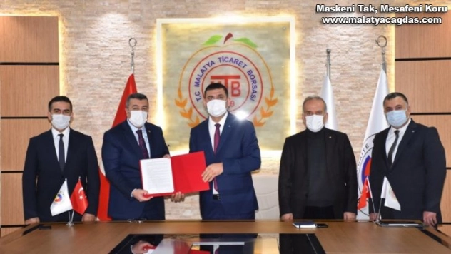 Ticaret Borsası ile Halk Bankası arasında işbirliği protokolü imzalandı