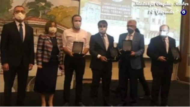 Malatya'ya Kültürel Miras ödülü