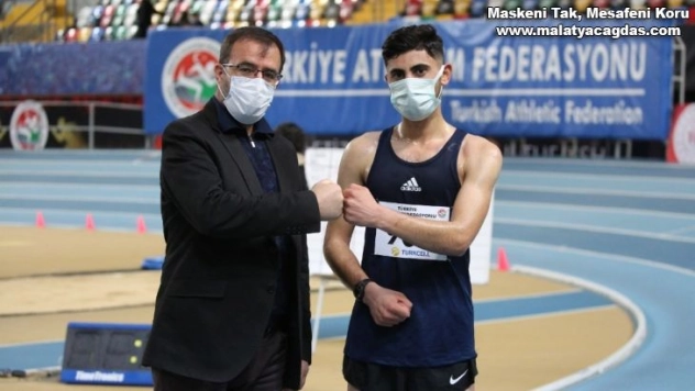 Malatyalı atlet dereceyle döndü