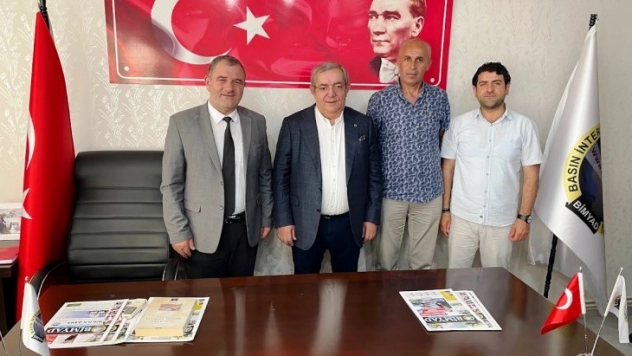 Malatyalı İş İnsanı Reşat Erdoğan'dan BİMYAD'a Ziyaret