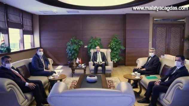 Bakan Kasapoğlu'na ziyaret