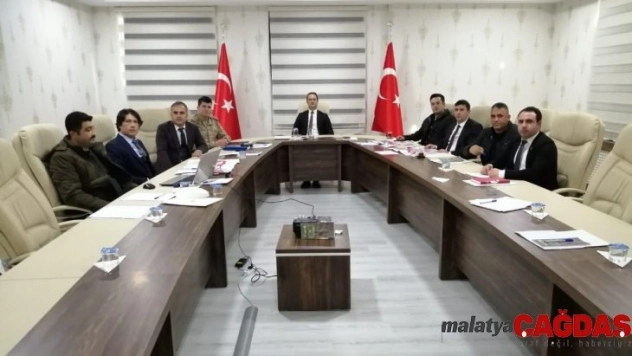 Malazgirt'te av komisyon toplantısı