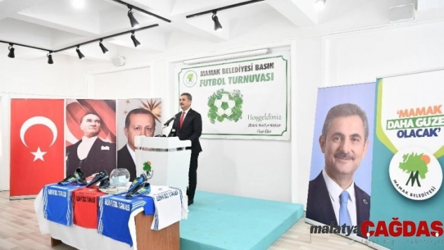 Mamak Belediyesi Basın Futbol Turnuvası başlıyor