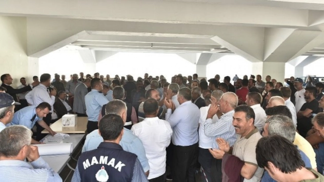 Mamak ta kurban satış yerleri kurayla belirlendi