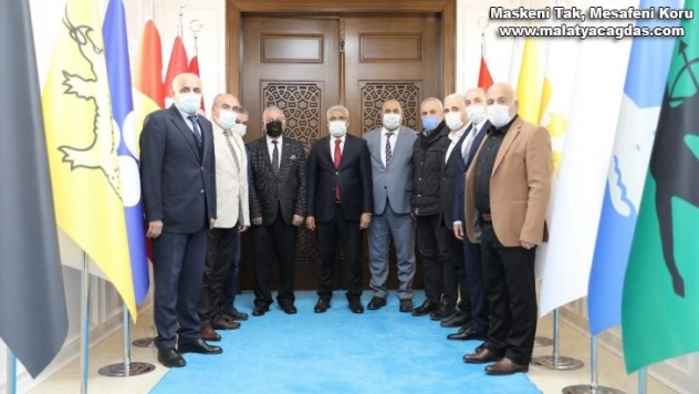 MASKF'dan Başkan Güder'e anlamlı ziyaret