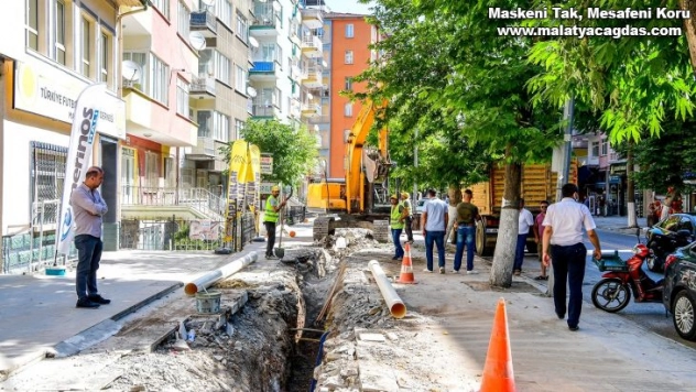 Merkez ilçelerde 20 milyonluk çalışma yapılıyor