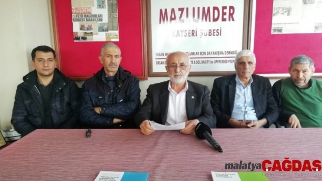 MAZLUMDER Kayseri Şube Başkanı Ahmet Taş: 'Yeni güvenlik soruşturması teklifinde, kişilerin hayatlarına müdahale edilmesi meşru değildir'