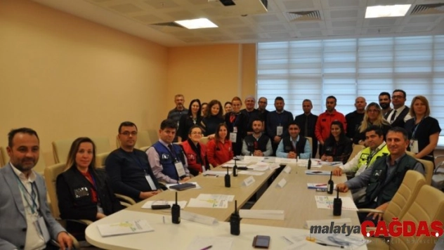 Mehmet Akif Ersoy Devlet Hastanesi'nde 'Acil Afet' tatbikatı