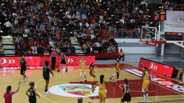 Melikgazi Kayseri Basketbol Takımı, Rize'yi mağlup etti