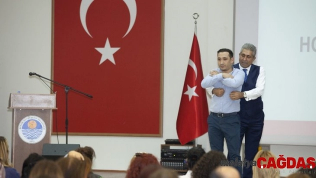 Mersin Büyükşehir personeline ilk yardım eğitimi verildi