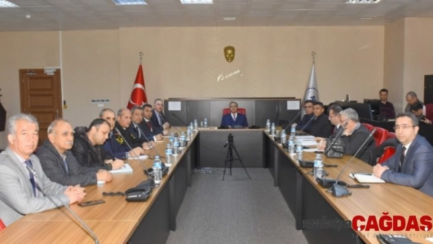 Mersin'de İl Afet ve Acil Durum Yönetim Merkezi toplandı